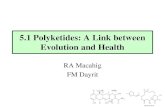 5.1 Polyketides: A Link between Evolution and Health€¦ · 5.1 Polyketides: Link between Evolution and Health (Dayrit) 16 Doxorubicin (adriamycin or hydroxyldaunorubicin) is an