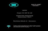 ACCA Paper P2 INT & UK Corporate Reporting September 2017 ...€¦ · ACCA P2 INT & UK : CORPORATE REPORTING 8 KAPLAN PUBLISHING (W10) Environmental provision In this case, a provision
