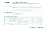 PSMN8R5-60YS€¦ · N-channel LFPAK 60 V, 8 mΩ standard level MOSFET 22 July 2015 Product data sheet 1. General description Standard level N-channel MOSFET in LFPAK package qualified