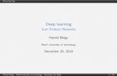 Deep learning - Sum Product Networksce.sharif.edu/courses/97-98/1/ce959-1/resources/root/slides/Lect-22.pdf · Deep learning j Introduction Introduction 1 We require to specify a