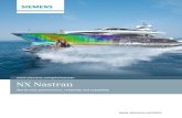 NX Nastran brochure - Siemens€¦ · acoustics and aeroelasticity. Simulation, validation and optimization capabilities are a pervasive attribute of the NX product portfolio. Siemens