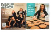 … · and they share great recipes like Danger! Cookies. magining her dream home, Angela Shen, CEO and founder of Savor Seattle Food Tours, wanted to fall completely head-over-heels