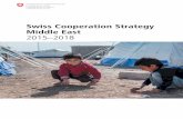 Swiss Cooperation Strategy Middle East2015–2018€¦ · 10 2 Review of the 2010–2014 Cooperation Strategy The SDC Cooperation Strategy 2010–2014, elaborat - ed at a time when