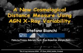 A New Cosmological Distance Measure Using AGN X-Ray ... · Stefano Bianchi The X-ray Universe 2014 - 17 June, 2014, Dublin, Ireland Fabio La Franca, Gabriele Ponti, Enzo Branchini,
