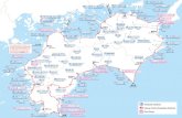 route map en - 四国一周サイクリング · Konaruto Strait Ferry JF-Kitanada Sakana-ichi “Kamebishiya” Hiketa udon Miroku Genpei-no-Sato Mure Tsuda-no-Matsubara(Pine Grove)