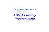 ARM Assembly Programmingvlsi.hongik.ac.kr/lecture/임베디드시스템_설계/임베디드_시스템_설계... · Data Processing Instructions (1) ARM Assembly Programming Arithmetic