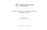 Product Distribution Specifications Release 2010B€¦ · 22 October 2010 . Product Distribution Workgroup . Hotel Technology Next Generation Product Distribution Specifications 22