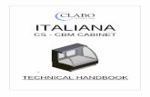Italiana CS-CBM - ENG - Rev2009€¦ · 5 MAINTENANCE AND CLEANING.....15 5.1 Preliminary.....15 5.2 General Clenaing:.....15 6 Electrical Scheme (Standard Version 230-1-50) .....16