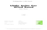 Little Suite For Wind Band - obrasso.com€¦ · OBRASSO- WIND BAND SERIES AG 0-1-4537 Switzerland . diese Partitur ist unvollständig this score is not complete ce score n'est pas