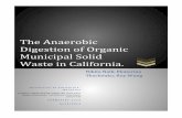 The$Anaerobic$ Digestion$of$Organic$ Municipal$Solid ...live-bcgc.pantheon.berkeley.edu/sites/default/files/Anaerobic... · Anaerobic digestion is a biological process called biomethanation,
