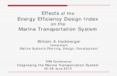 Effects Energy Efficiency Design Indexonlinepubs.trb.org/onlinepubs/conferences/2012/Metrics/presentatio… · Nigel Gee Pentamaran – 900 ft, 40 kts, 40,000 tons CCDoTT Trimaran