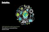 2020 Deloitte Renewable Energy Seminar Renewables for a ...€¦ · Source: Deloitte Resources 2020 Study survey results. Three-quarters of respondents said that global agreements