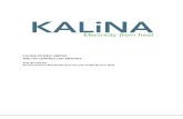 KALINA POWER LIMITED AND ITS CONTROLLED ENTITIES Annual Report to Shar… · Combined Cycle Power Plant comprised of a 15 MW gas turbine and a 6 MW Kalina Cycle power plant. Kalina