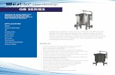 WesF Filter Housings WesF F H GB SERIES · BAG FILTER SERIES GB MULTIPLE BAGS (7.06 in. O.D.) GB Note: Wessels also offers non-code cartridge filter vessels. For more information,