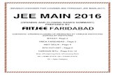 (BRANCH CHOOSER FOR COUNSELING THROUGH JEE MAIN …fiitjeefaridabad.com/time-table/2017/jee_main_or_cr_2016.pdf · (OPENING AND CLOSING RANKS SUMMARY) PREPARED BY CONTENTS: OPENING/CLOSING