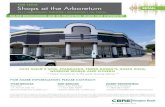 Shops at the Arboretum PKG - LoopNet...Any reliance on this information is solely at your own risk. CBRE and the CBRE logo are service CBRE and the CBRE logo are service marks of CBRE,