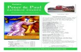Saints Peter Paul - stsppchurch.orgstsppchurch.org/wordpress/wp-content/uploads/2015/... · 9/12/2015  · PSR – Parish School of Religion: Pre-K – 1st: Rossella Cincotti and