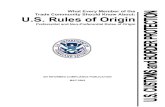 ICP - U.S. Rules of Origin...U.S. Rules of Origin May 2004 . NOTICE: This publication is intended to provide guidance and information to the trade community. It reflects the position
