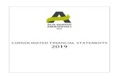 CONSOLIDATED FINANCIAL STATEMENTS 2019 · Unsorted SRFs [Solid Recovered Fuels; CSS, Combustibili Solidi Secondari] and discards obtained from sorted waste treatment are removed before