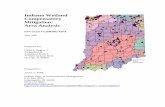 Indiana Wetland Compensatory Mitigation: Area Analysis€¦ · wetlands experienced a net loss of 4.15 ha (10.3 ac) raising concerns that forested areas are being replaced with shallow