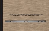 TWIN CITY CARPENTERS PENSION PLAN SUMMARY PLAN …of Carpenters & Joiners 700 Olive Street St. Paul, MN 55130-9825 Mr. David Hamilton A.E. Conrad 308 West 59_ St. Minneapolis, MN 55419