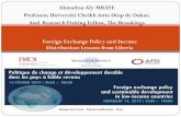 Ahmadou Aly MBAYE Professor, Université Cheikh Anta Diop ... · Professor, Université Cheikh Anta Diop de Dakar, And Research Visiting Fellow, The Brookings Foreign Exchange Policy
