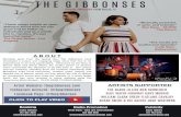 The Gibbonses - Onesheet (OM) · Bonnie Raitt and Stevie Nicks, the soulful power of Jackie’s voice commands the attention of all who hear it. Her unique and eye catching, standing