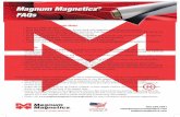 Magnum Magnetics FAQs - ND Graphics · 2017. 1. 4. · 800.258.0991 sales@magnummagnetics.com magnummagnetics.com Laser Xerox iGen DigiMag PLUS (poly/paper), DigiMag XTRA (paper),