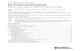 NI 6555/6556 Getting Started Guide - National Instruments · 2018. 10. 18. · Figure 2. NI 6555/6556 Installation 4 3 2 1 1. PXI Express Chassis 2. Ejector Handles in Down Position