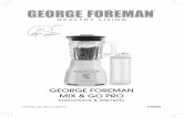 GEORGE FOREMAN MIX & GO PRO - Spectrum Brandsspectrum-sitecore-spectrumbrands.netdna-ssl.com/~/media/... · 2015. 6. 12. · (a) Two (2) years for Russell Hobbs products (see product