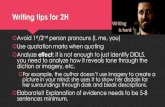 Writing tips for 2H - Plainfield East High Schoolpehs.psd202.org/documents/cneal/1505327603.pdfAlan Menken and Stephen Schwartz use dehumanizing diction and bloody imagery to create