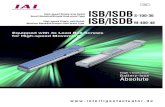 GB ISB/ISDB - IAI Automation€¦ · Notes (Note 1) The value of payload is when operating at an acceleration of 0.4G. When the acceleration is increased, the payload will be reduced.