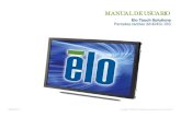 Elo Touch Solutions Pantallas táctiles 32/4243L IDScontent.etilize.com/User-Manual/1034751131.pdf · retroiluminación CCFL). Otras características destacadas que mejoran el rendimiento