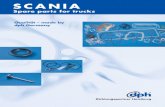 New SCANIA · 2018. 6. 13. · 8 SCANIA – Spare parts for trucks 06/07 OEM-no. dph-no. description page 1 516 474 111568 Manifold gasket 23 1 541 633 Gasket seal – engine 38 1