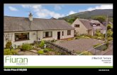 3 MacColl Terrace - Fiuran Property · 3 MacColl Terrace,Ballachulish PH49 4JH A very desirable 2 Bedroom semi-detached Bungalow in the popular village of Ballachulish, with stunning