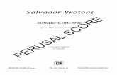 Sonata per a fagot.Juanjo.PIANO · Two new suggestions Salvador Brotons Sonata-Concerto Op. 130 Symphony #6 per a fagot i piano (orquestra) “Concisa” Piccolo Concerto for bassoon