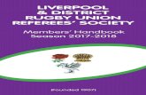 LIVERPOOL & DISTRICT RUGBY UNION REFEREES’ SOCIETYfiles.pitchero.com/counties/169/1507276635.pdf · Members’ Directory 23 Club Contacts 32 Schools Contacts 36 Universities Contacts
