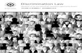 Discrimination Law - Pusch Wahlig Workplace Law · 2019. 9. 11. · DIsCrIMINAtIoN LAw CoMMIttEE NEwsLEttEr DEcEMbER 2010 5 COmmITTEE OFFICERS committee officers Chair Dirk Jan rutgers