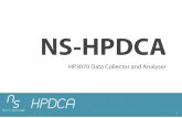 HP3070 Data Collector and Analyser - Nick's Software · HP3070 Data Collector and Analyser 1. NS-HPDCA was built using modern development technologies Visual Studio, Bootstrap, PHP,