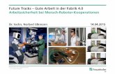 Future Tracks – Gute Arbeit in der Fabrik 4.0 ...files.messe.de/299/media/02informationenfuerbesuch... · Methodisch ermittelte biomechanische Belastungsgrenzen (Schmerz- und Verletzungs-eintritt)