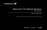 Electric Trolling Motor...Circuit Protection It is recommended to install a manual reset circuit breaker in the electric outboard motor leads within 1.8m (72 Inches) of the battery(s).