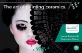 The art of painting ceramics. - GC Europe · CTE-range, the Initial Spectrum Stains are perfectly adapted to fit on nearly all types of dental ceramics. In particular they are adapted