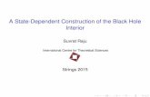 A State-Dependent Construction of the Black Hole Interior · References Based onwork with Kyriakos Papadodimas (CERN & Groningen) 1 “Comments on the Necessity and Implications of