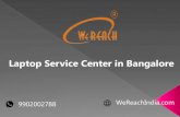Asus laptop Service Center in Electronic City – WeReachIndia