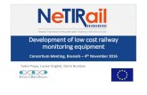 Development of low cost railway monitoring equipmentnetirail.eu/IMG/pdf/007._netirail-session_2_presentation...WLRCD - Wireless Long Range Communication Device • Receive data from