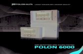 FIRE DETECTION AND ALARM SYSTEM POLON 6000 6000.… · - EKS-6202 – 2 in/2 out (high voltage) - EKS-6400 – 4 in (high voltage) LINE ELEMENTS OF POLON 6000 SYSTEM All the POLON