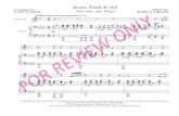 Jesus Paid It All - eMusic for Worship | SHEET MUSICemusicforworship.com/Jesus Paid It All Instrumental/Jesus...6 Jesus Paid It All - Alto Sax and Piano & b 44 Œ Moderately fast with
