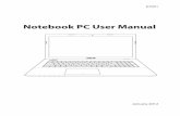 Notebook PC User Manualstatic.highspeedbackbone.net/pdf/ASUS X55A Series Laptop Manual.pdf · Notebook PC User Manual 7 Safety Precautions The following safety precautions will increase