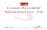 NEWSLETTER 14 - scheu-dental.com · about the new types of CA Clear Aligner , the new CA Power Grips, and the new CA Tip Pliers. Actualización del tratamiento con CA Clear Aligner