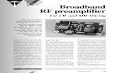 Broadband RF preamplifier - WorldRadioHistory.Com · Elektor Electronics 5/98Elektor Electronics 5/98 A PUSH-PULL AMPLIFIER The basic concept of a push-pull ampli-fier is illustrated